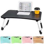 GANDANG KARA Foldable Laptop Table | Simple Portable Laptop Desk for Dormitory Home Bed | Laptop Bed