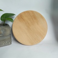 【檜木隔熱墊圓邊加厚款】台灣檜木/茶壺杯墊/隔熱墊