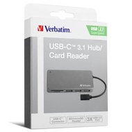 Type C 3.1讀卡器 (USB 3.0 接口 x3 | SD 接口 x1 | Micro SD 接口 x1)(65679)