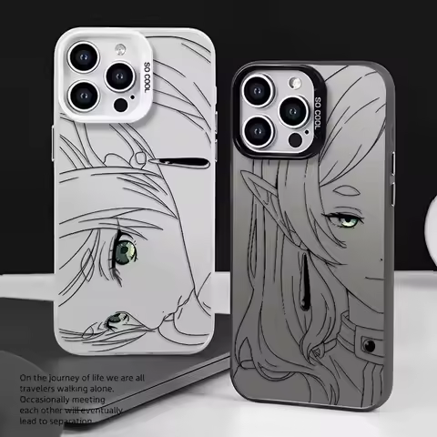 Hot Japan Anime Comics Frieren Phone Case For iPhone 16 15 14 13 12 11 Pro Max X XR XSMAX 8 7 Plus C