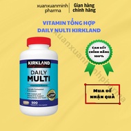 [DATE 5-6/27] Daily Multi Kirkland Signature multivitamin pills for the whole family, bottle of 500 