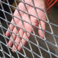 ตะแกรงเหล็กฉีก XS-34 XS-35 ตา30x15mm ขนาด1.2x2.4m ตะแกรงเหล็ก ตาข่ายเหล็ก Expanded Metal