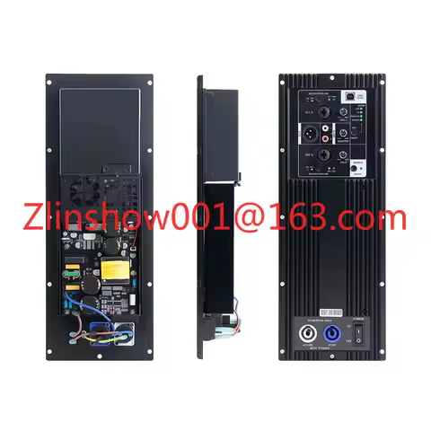 MD 800-Watt DSP 2-Channel Power Amplifier Module Professional Class D Speaker Plate Board for Active