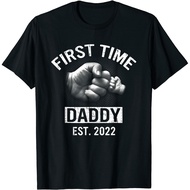 New Dad Est 2022 Shirt Fathers Day Gift Idea Tee T-Shirt