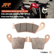 Front Rear Brake Pads For HONDA XR250 XR250S XR 250 CR250 CR250R CRF250 CRF250R CRF250X CRF450 CRF45