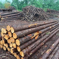 Sell Wooden Pole Direct Supply River Garden Log Wooden Stake Support Pole Fir Stake Special-Shaped S