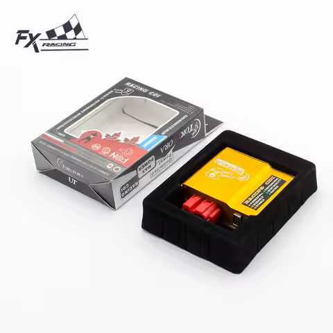 8V-25V High Quality 6 Pin Racing DC CDI Motorcycle Power Max Racing CDI For Scooter GY6 Shogun Nine 