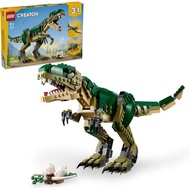 LEGO Creator 31151 - 3-in-1 T-Rex Toy - 3 Building Options T-Rex to Triceratops to Pterodactyl - Age
