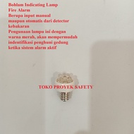 24V DC Fire Alarm Bulb / Indicating Lamp Fire Alarm Bulb