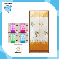 MOLAMOLASTORE Anti-Mosquito Magnetic Curtain with Umbrella Nails Door Curtain/ with MOTIF Size 120 x