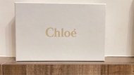 Chloe’ MARCIE壓印LOGO小牛皮飾縫線12卡拉鍊長夾
