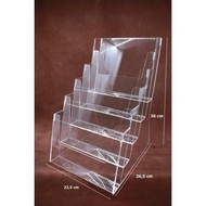 Top Ideas - Acrylic brochure box A4 5 layers