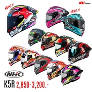 หมวกกันน็อค NHK รุ่น K5R แว่น2ชั้น 3,200.- Motorcycle มอเตอร์ไซค์