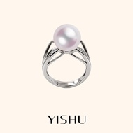 Luxury Adjustable Akoya Pearl Ring For Women