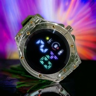 Jam Tangan Pria Wanita Digital Terbaru Strap Rubber