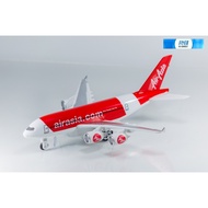 Air Asia Airlines Airplane Model With Sound And Lights With Wheels Aircraft Airbus A320(22cm)Light T