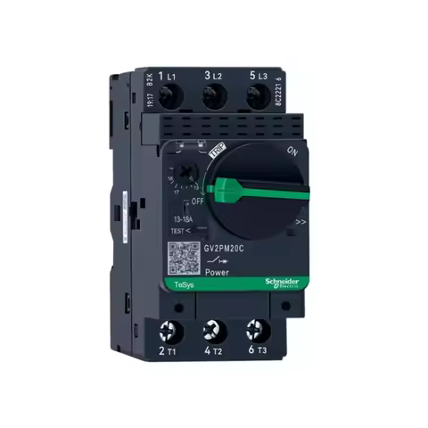 Schneider GV2 Motor Circuit Breaker Knob Type GV2PM01C/02C/03C/04C/05C/06C/08C/10C/14C/16C/21C/22C/3