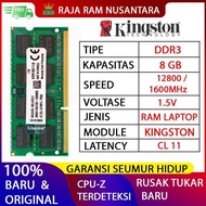 RAM KINGSTON DDR3 8GB 1600MHZ 12800 ORI RAM LAPTOP DDR3 RAM NB DDR3 - BELISAJA22