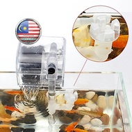 🇲🇾 Aquarium External Hanging HOB Fliter Fish Tank Waterfall Low Water Level Power Filter Surface Ski
