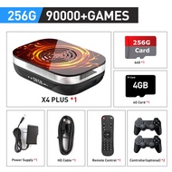 KINHANK Amlogic S905X4 Retro Video Game Console Super Console X4 Plus 90000 Game for 60+ Emulator Ar