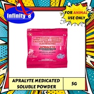UNIVET APRALYTE POWDER 5G/SACHET