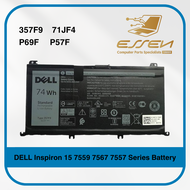 Dell 357F9 Inspiron P65F 15-7000 71JF4 7559 7567 Genuine Original Battery