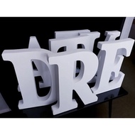 3D House No. & Alphabet