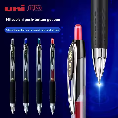 Japan UNI UMN-207 Retractable Gel Pen 0.5mm Quick-dry Smooth Writing UMR-85N Refill Back To School S