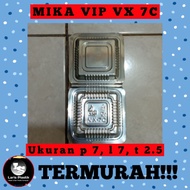 Ls MIKA VIP VX 7C SIZE 7x7x2.5 CONTENTS 100 PCS MIKA CAKE MIKA JONANG DODOL MIKA KLEPON