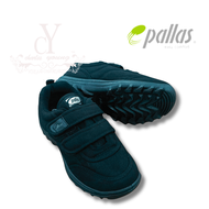 100% Original PALLAS JAZZ 306-0182BK Double Velcro Straps  Black Shoe | Kasut Sekolah PALLAS JAZZ Hi
