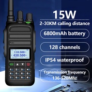 Motorola Walkie Talkie 370s 15W Jarak Jauh 10KM IP54 Waterproof 6800mAh Intercom motorola pager POC 