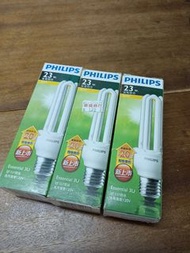 Philips LED 燈泡23W黃光，1個60元