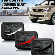 Tank Cover for Old AVANZA VVTI 2004 2005 2006 2007 2008 2009 2010 Black Exclusive Diamond Model Good