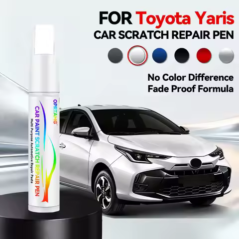 Car Paint Repair Pen Touch Up Scratch Remover DIY Auto Accessories Black White 040 YELLOW 6W2 Silver