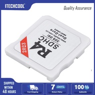 for R4 SDHC Digital Memory Card Secure Burning Card Gold White Portable Flashcard Video Game Card fo
