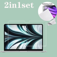 2022 Screen protector Compatible Macbook Air M2 A2681 soft film for pro 13 M1 a2338  with Microfiber