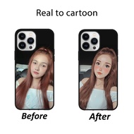 Real to cartoon phone case /DIY Phone Casing/Customized Phone Case