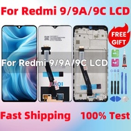 For Redmi 9 9A 9C LCD Display Screen Touch Panel Digitizer Assembly Replacement With Frame For Redmi