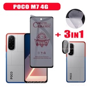 Privacy Tempered Glass For Xiaomi Poco M7 4G Poco C85 C75 F7 M7 4G Screen Protector with Camera Lens