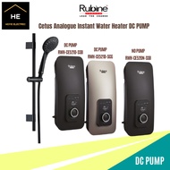 RUBINE Cetus Analogue Water Heater DC PUMP RWH-CE521D-SCG / RWH-CE521D-SSB / RWH-CE520N-SSB / RWH-CE