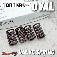 (OVAL) TONNKA WEAPON OVAL VALVE SPRING Y15ZR NVX155 Y16ZR OVAL VALVE SPRING 3.3 3.9mm/ Y15 VALVE SPR