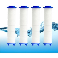 【Free shipping from Japan 日本包邮】 Replacement Cartridge for Shower Head Chlorine Removal Water Filter Set of 4