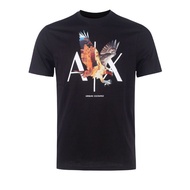 AX ARMANI EXCHANGE Men's Eagle Print Short sleeved T-shirt