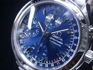 OMEGA Ω 歐米茄 Speedmaster Triple Calendar Valjoux 7751 Navy Day-Date