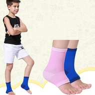 2Pcs Children Kids Compression Ankle Guard Brace Support For Cycling Running Fitness Boys Girls Play