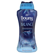 Downy Infusions In-Wash Laundry Scent Booster Beads, BALANCE, Crisp Rain and Blue Eucalyptus, 24 oz
