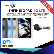 INFINIX XPad 4G / LTE (8GB+256GB) Original Tablet | 11" FHD+ Display | Helio G99 Processor