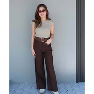 Tyron Belted Trouser Pants