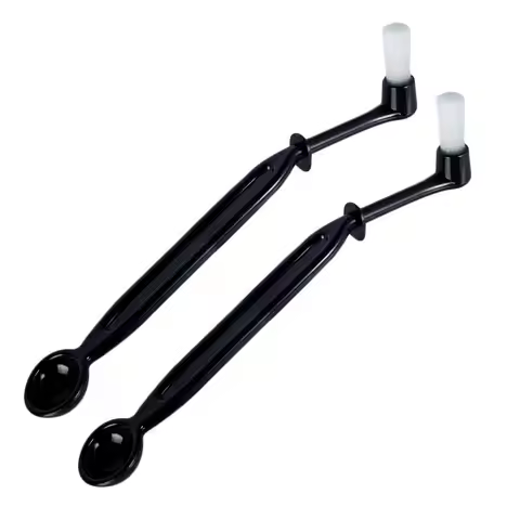 Coffee Machine Cleaning Brush with Spoon for Espresso Machine / Coffee Cleaning Tool Coffee Machine 