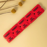 100Pcs/roll Kupon Jalan Sehat mainan tiket tiketan  Raffle Event Tickets  Raffle Event Tickets Vouch